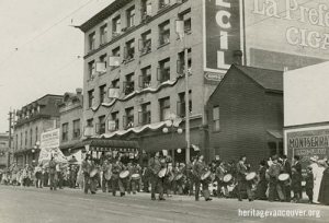 Cecil Hotel 1912 Vancouver Heritage